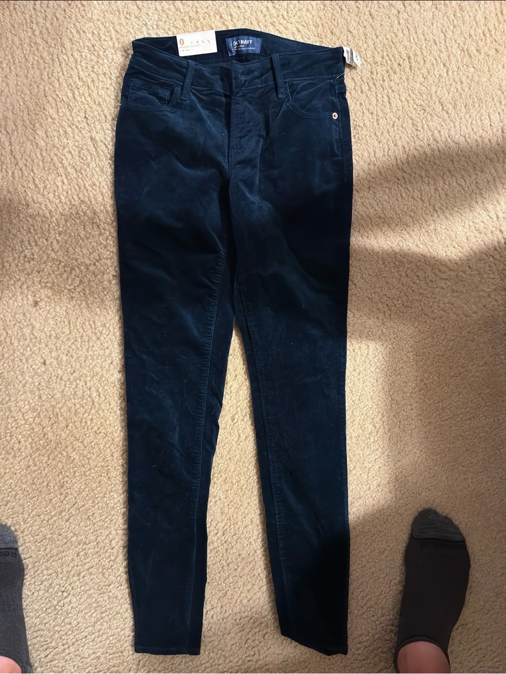 Old Navy Women's Navy rockstar Skinny Jeans